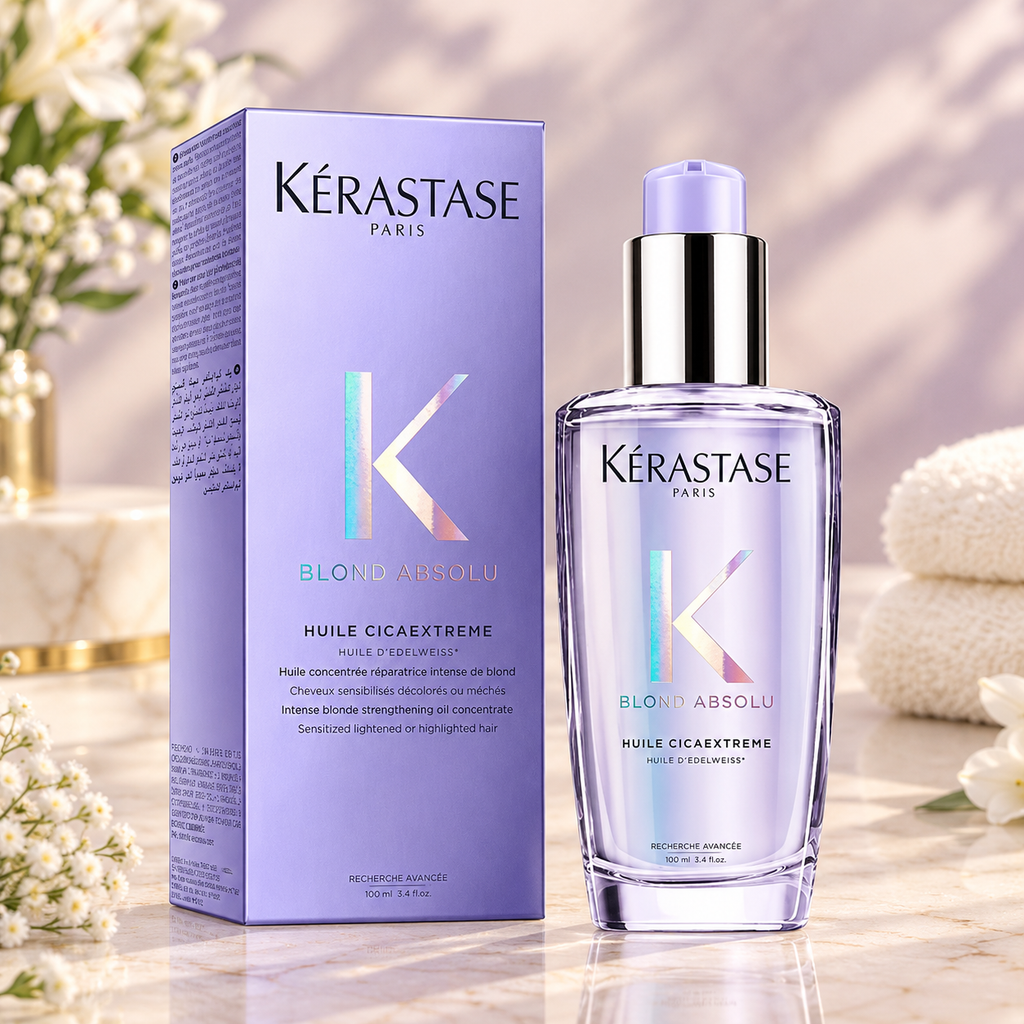 New Kerastase Blond Absolu Huile Cicaextreme Blond Beautifying Oil 100ML