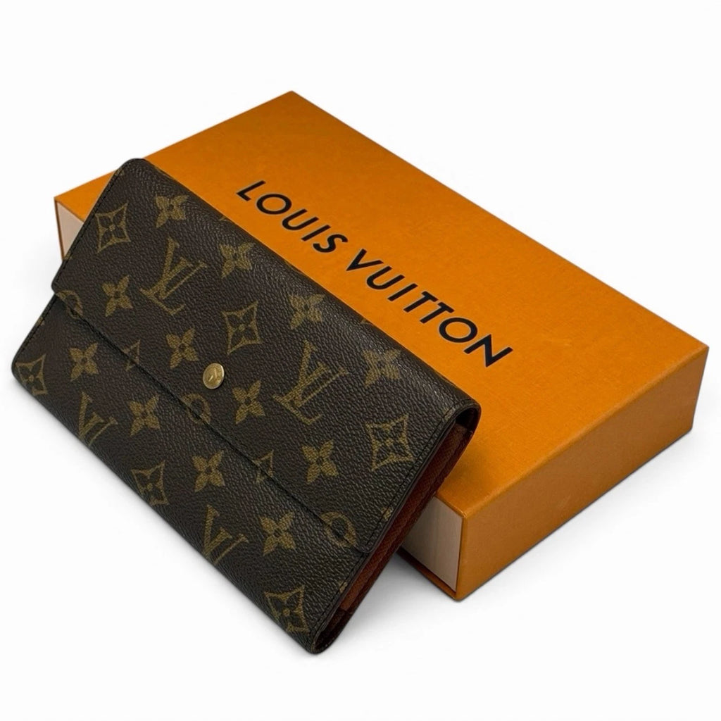 Louis Vuitton International Tri-fold Wallet Monogram M61217 box TH1927