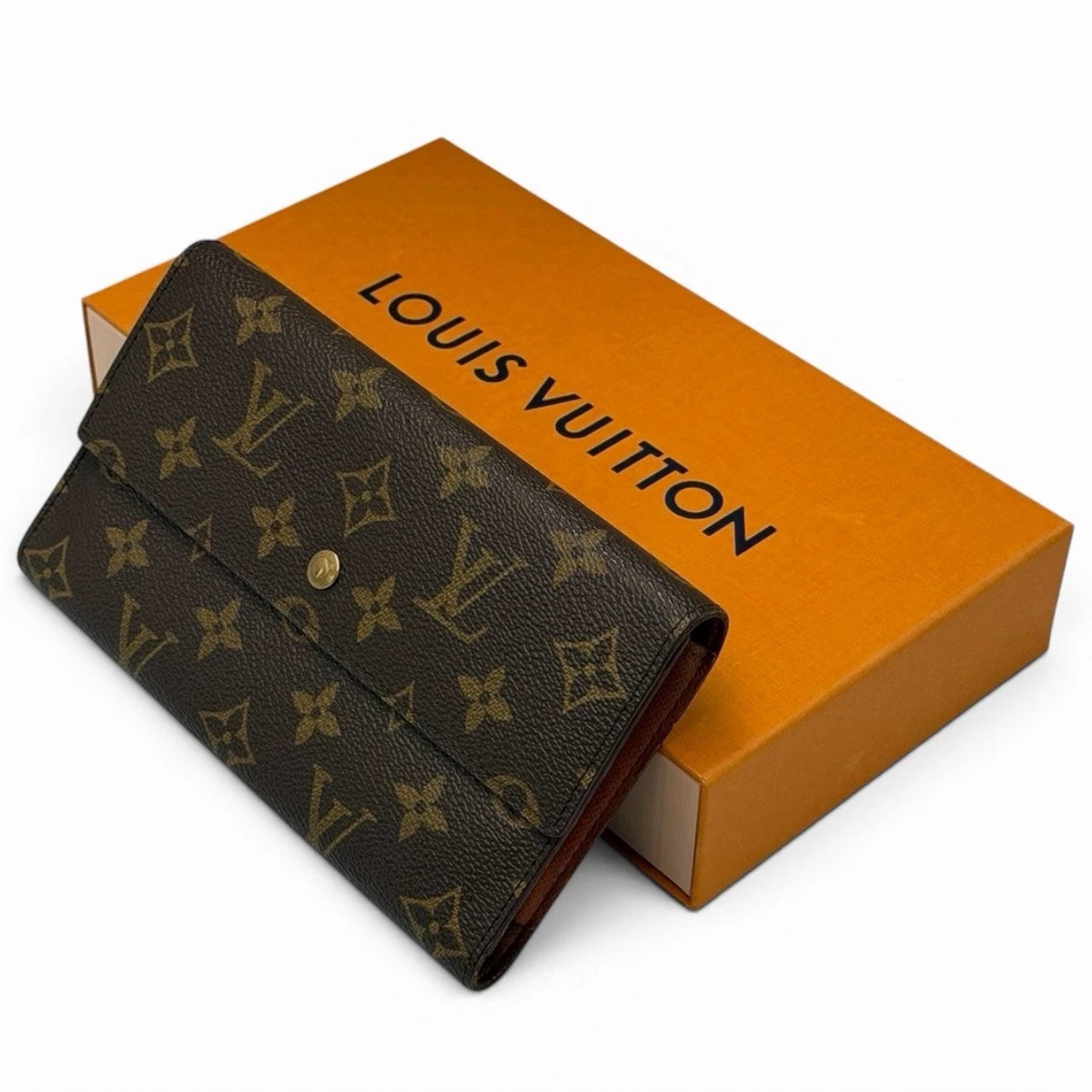 Louis Vuitton International Tri-fold Wallet Monogram M61217 box TH1927