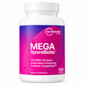 Mega Sporebiotic 180 Capsules Microbiome, Gut Health Probiotic Men And Women