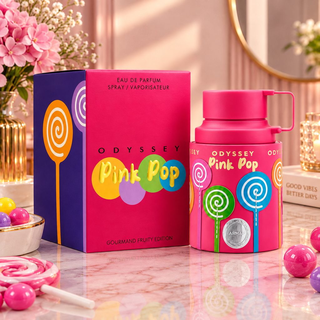 Armaf Odyssey Pink Pop Eau de Parfum Spray for Women 3.4 Ounce