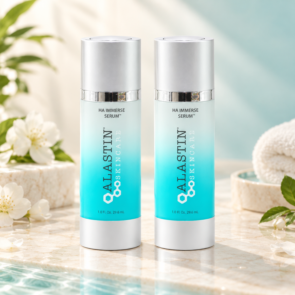 2 Pack ALASTIN Skincare HA IMMERSE Serum - 29.6 m