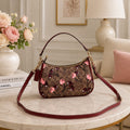COACH Teri Shoulder Signature Canvas Cherry Print CY694 Outlet New
