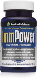 American BioSciences ImmPower AHCC Supplement, Vegetarian Capsules