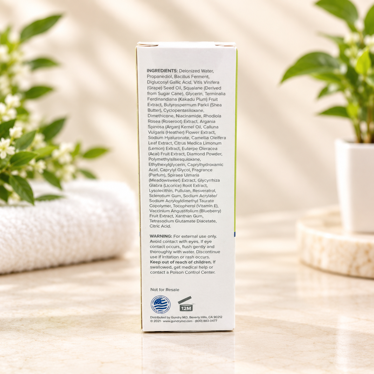 Gundry MD Polyphenol Dark Spot Diminisher Serum 1oz