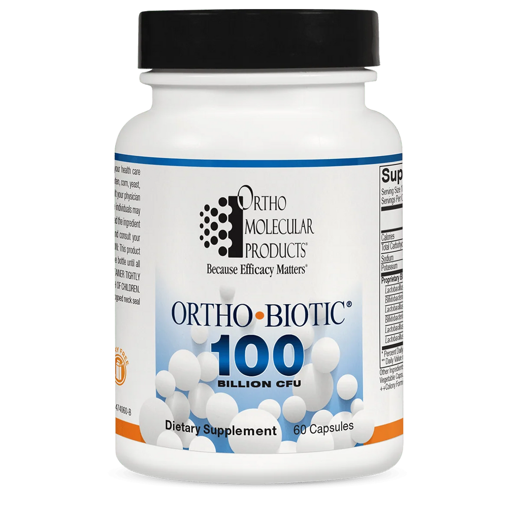Ortho Molecular - Ortho Biotic 100 - 60 Capsules