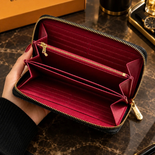 LV Louis Vuitton Black Multicolor Murakami Insolite Wallet
