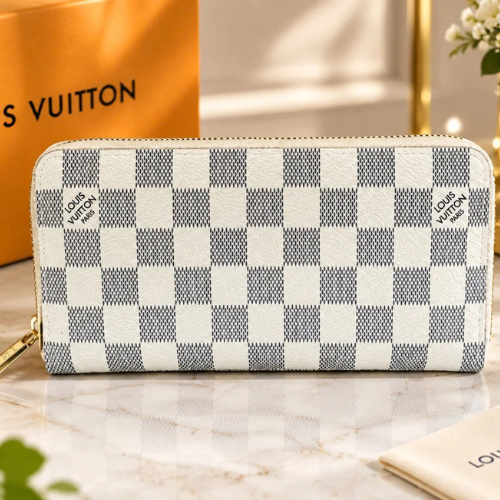 Louis Vuitton Damier Azur Zippy Long Wallet N60019