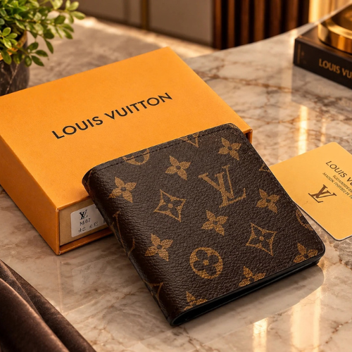 Louis Vuitton Brown Monogram Canvas Multiple Wallet