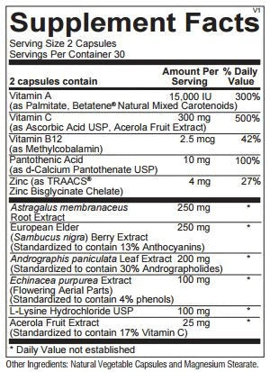 Viracid, 60 Capsules
