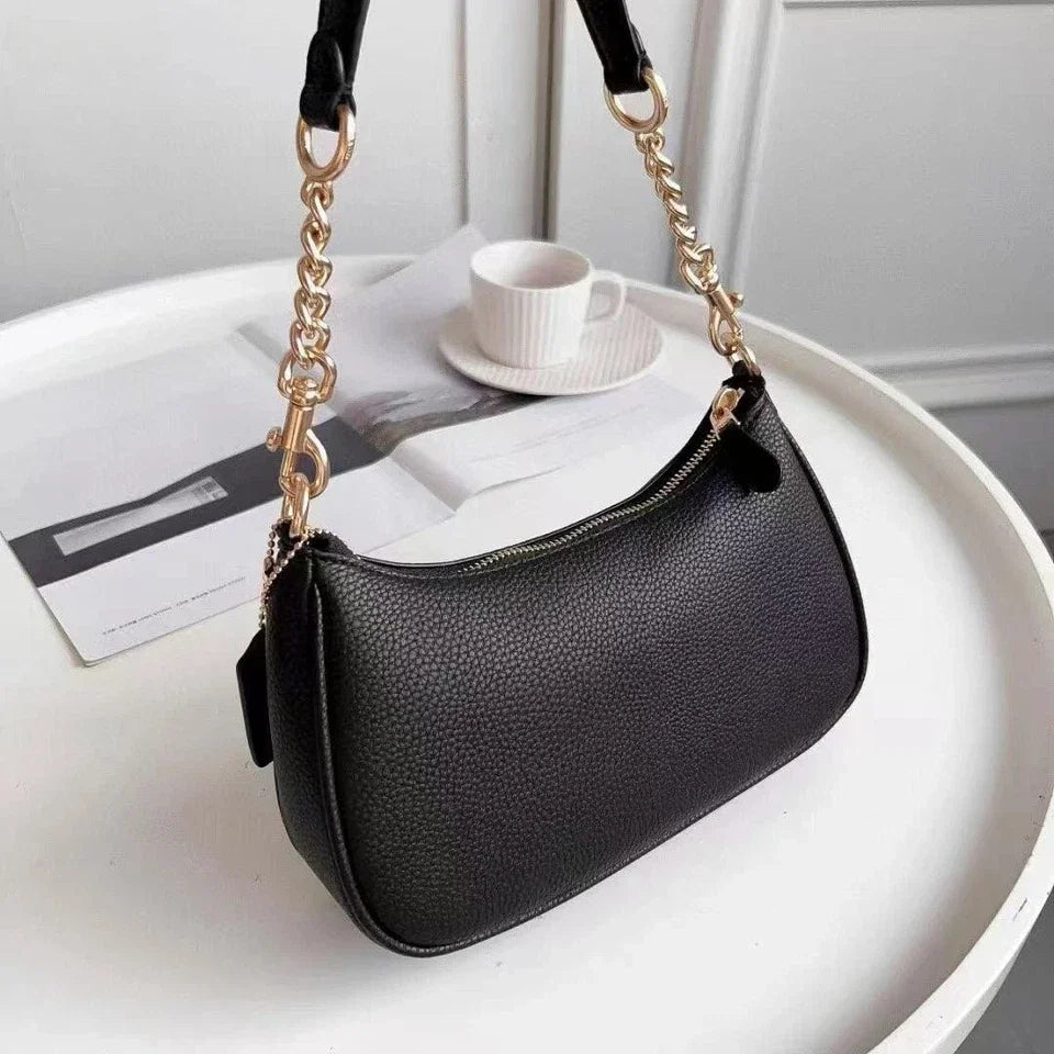 COACH Teri Shoulder Bag/Crossbody Canvas Black CA209