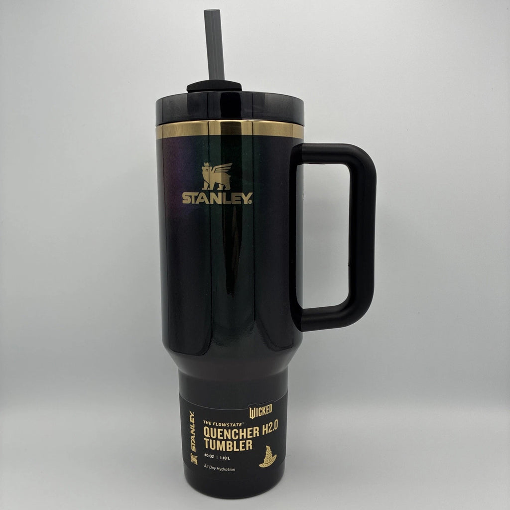 Stanley x Wicked 40oz FlowState Quencher Tumbler Elphaba For Good