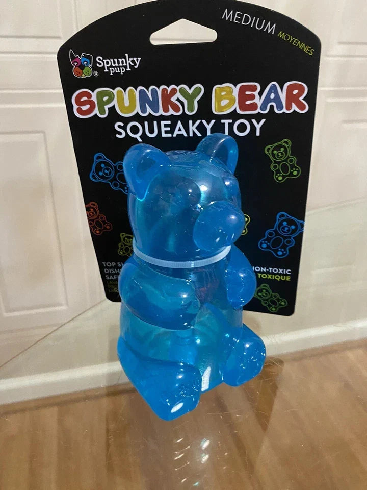 Spunky Pup ~ Large Bear   ~ With Squeaker ~ Dog Toy 5