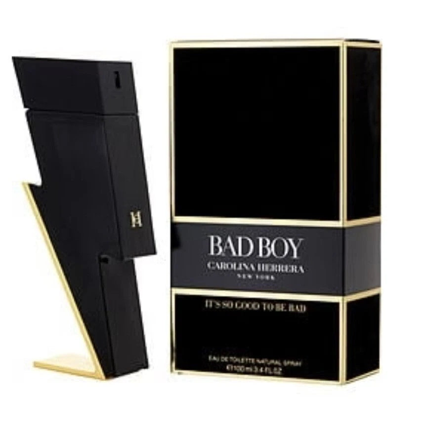 Carolina Herrera Bad Boy Men's Eau De Toilette 3.4 oz 100 ml