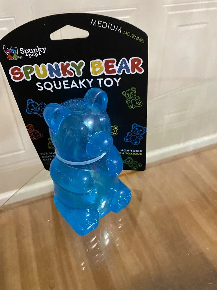 Spunky Pup ~ Large Bear   ~ With Squeaker ~ Dog Toy 5