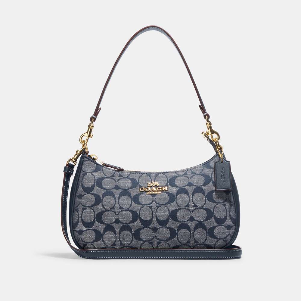 Coach Outlet Teri Shoulder Bag In Signature Chambray