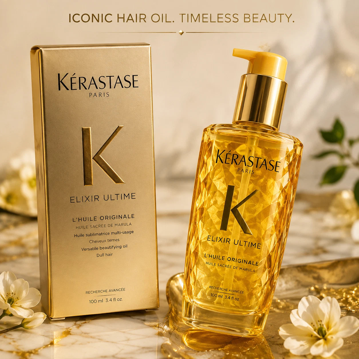 Kerastase Elixir Ultime L'Huile Original Hair Oil - 3.4 fl. oz
