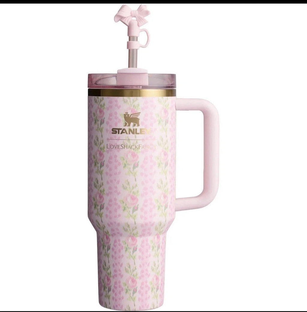 Stanley x Love Shack Fancy Quencher Tumbler 40oz Blooming Heirloom