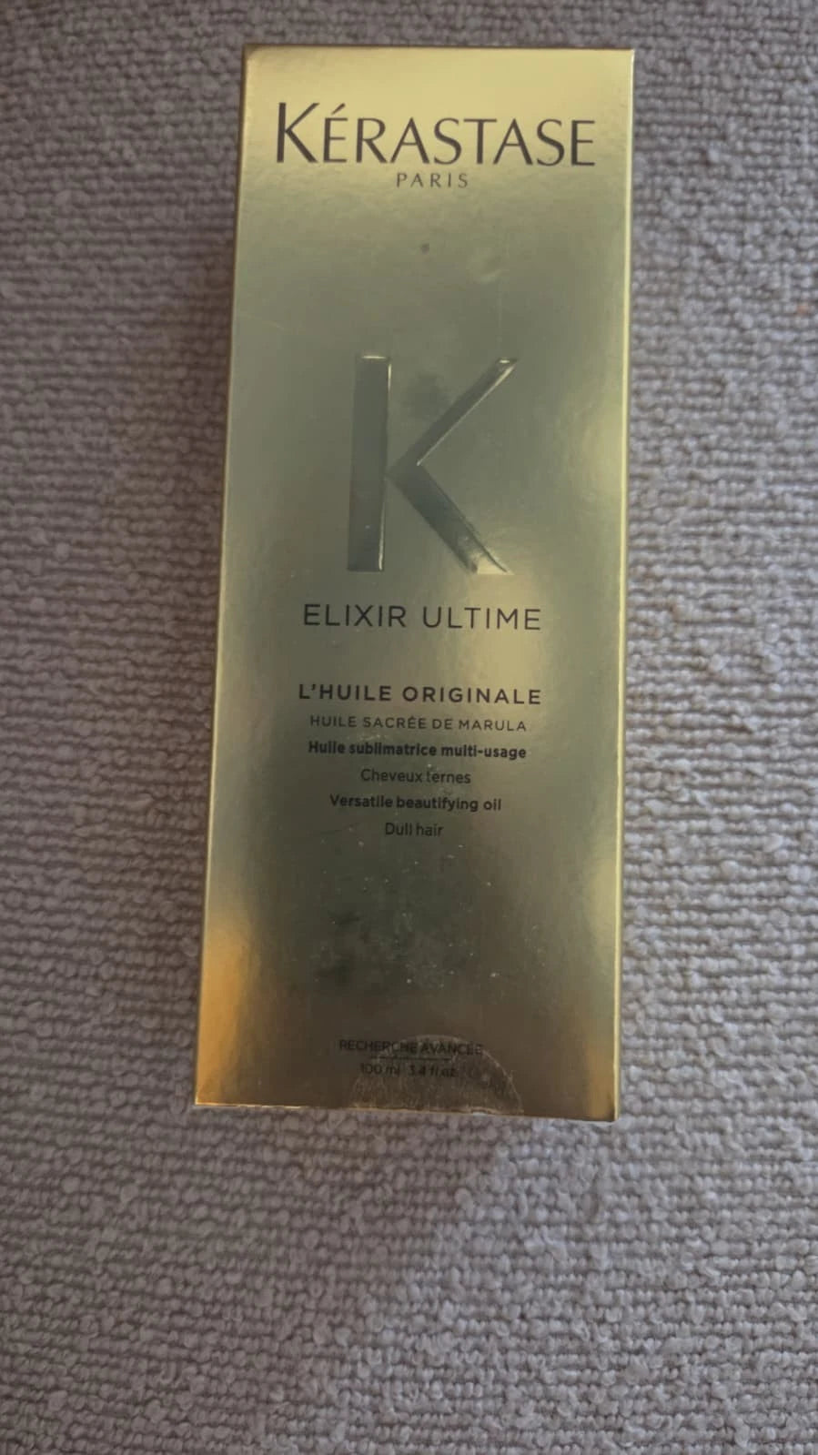 Kerastase Elixir Ultime L'Huile Original Hair Oil - 3.4 fl. oz