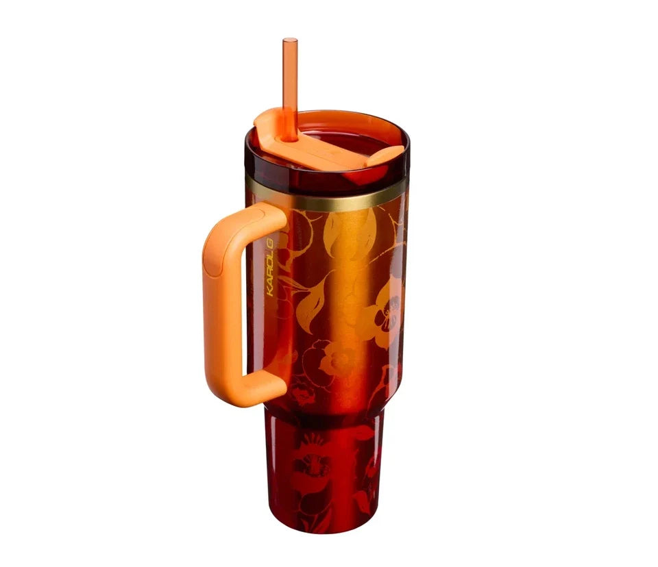 The Stanley 1913 x KAROL G 40 oz Quencher H2.O FlowState Tumbler