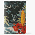 Louis Vuitton Pocket Organizer Monogram Surfin' Navy Blue