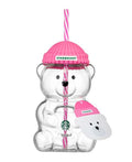 Starbucks Korea Barbie Pink Bearista Glass Cold Cup 591ml Bear Tumbler