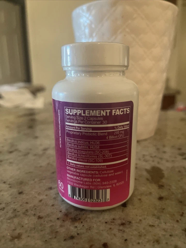 Microbiome Labs MEGA SporeBiotic - 60 Caps - Probiotic