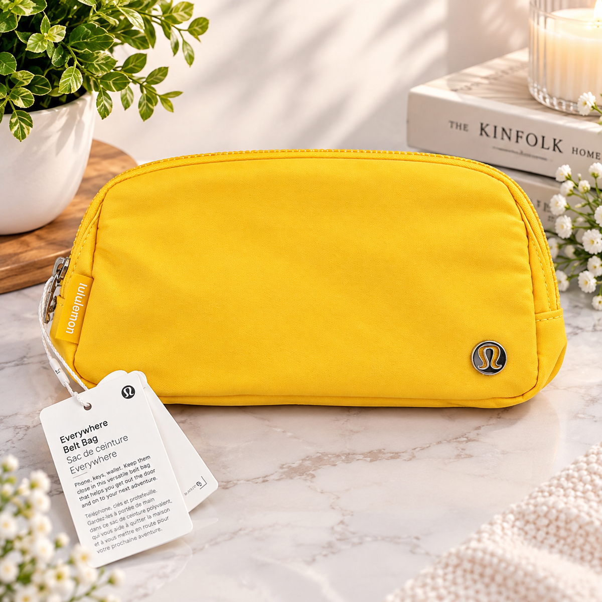Lululemon Everywhere Belt Bag 1L Yellow New