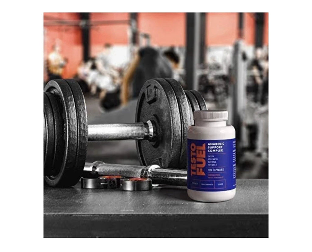 TestoFuel T-Booster Test Booster for Men 100% Natural 120 Capsules