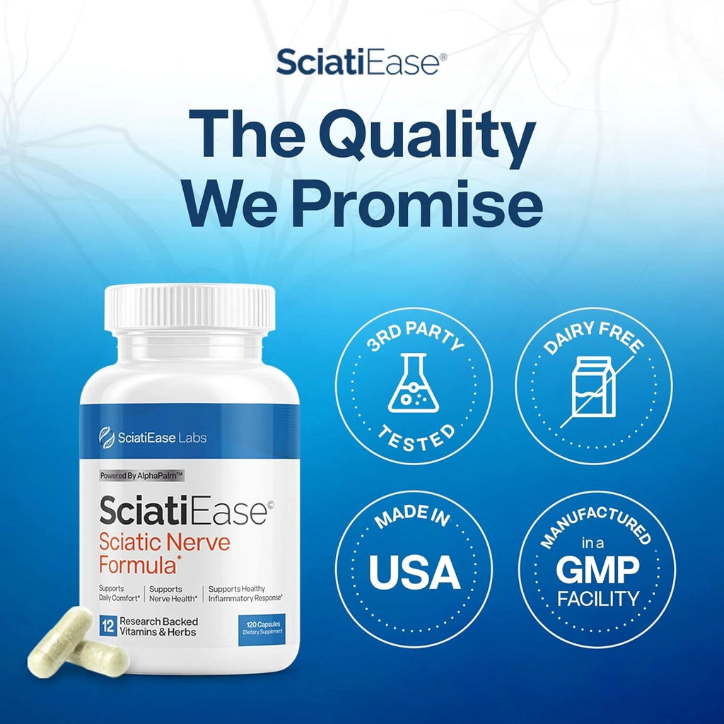 Sciatica Relief Supplement Nerve Health Support Formula Sciatic Nerve Pain