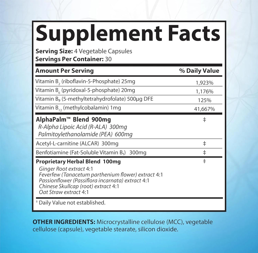Sciatica Relief Supplement Nerve Health Support Formula Sciatic Nerve Pain