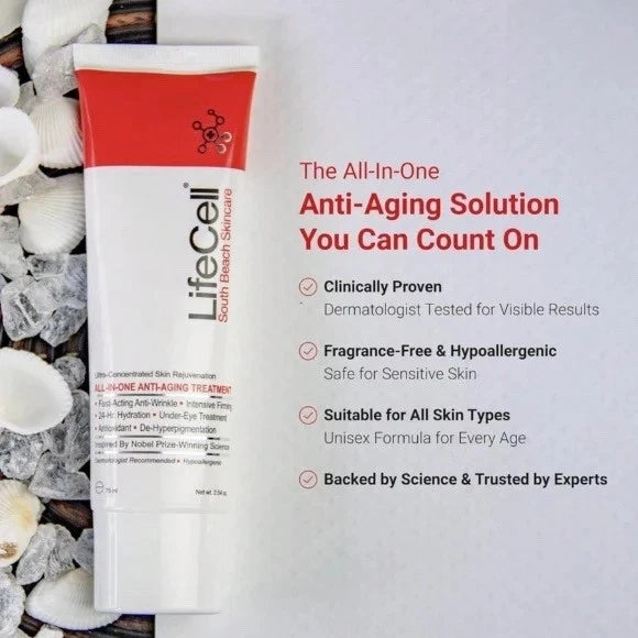 South Beach All in One Anti-Aging Treatment 2.54oz Firming Hydrating Care