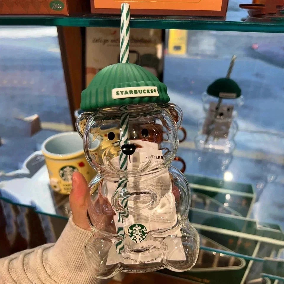 2025 Glass Starbucks Bearista Bear Cold Cup Limited Edition same day ships today