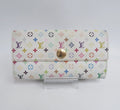 Louis Vuitton Long Wallet Monogram Multicolor Portefeuille Sarah M93745