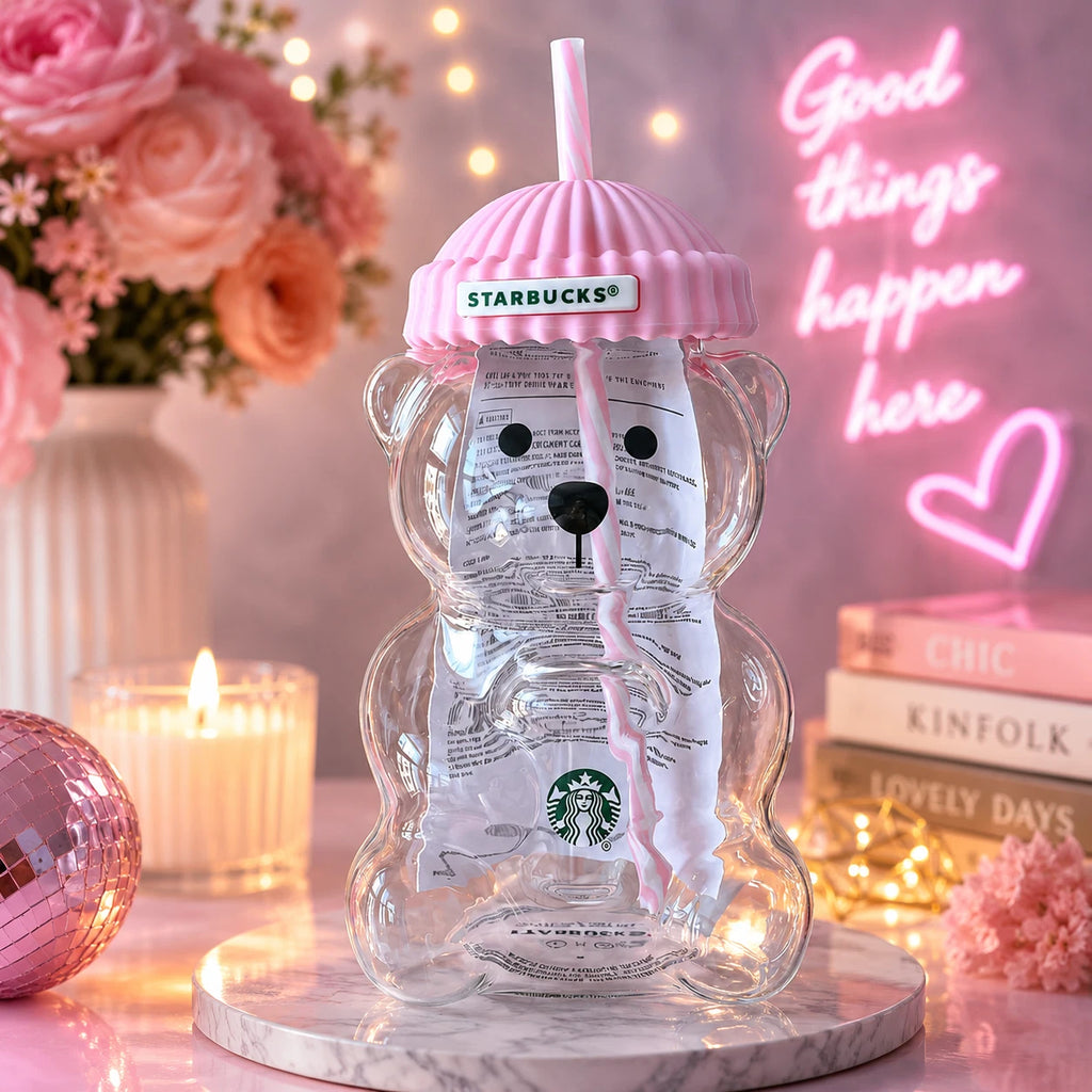 2026 New Starbucks Bearista Pink Bear