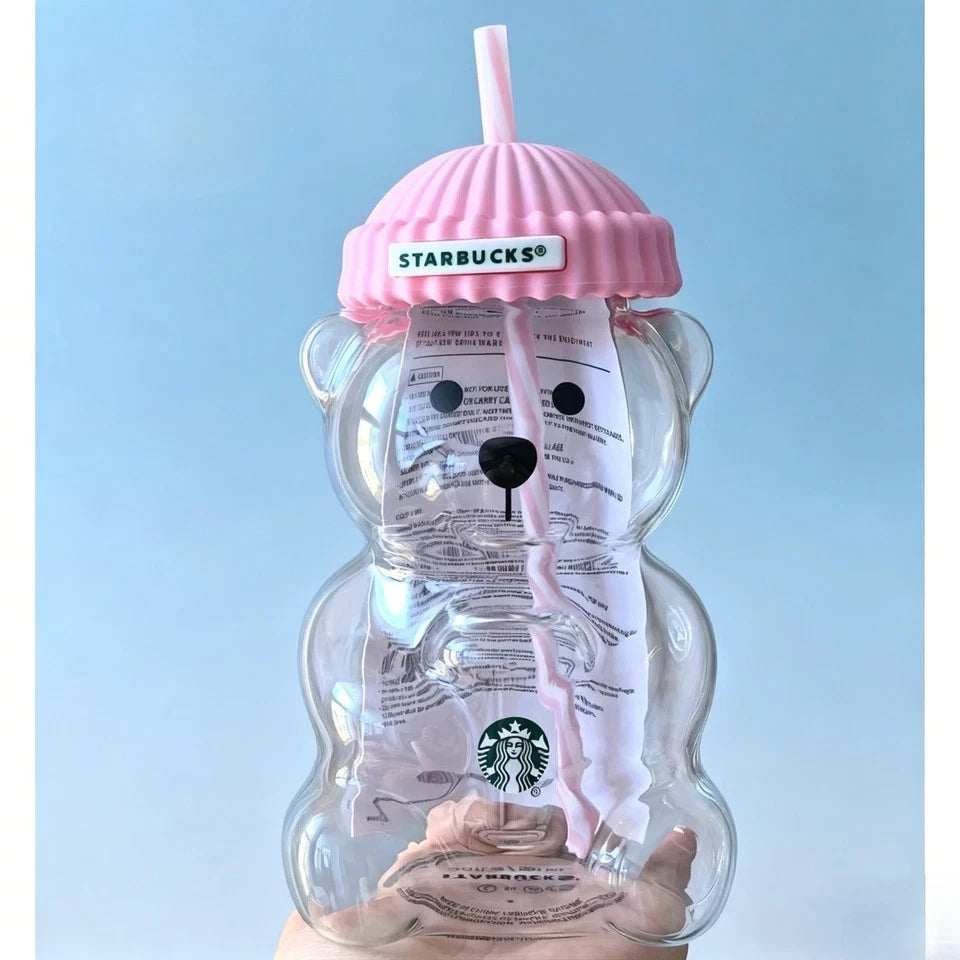 2026 New Starbucks Bearista Pink Bear