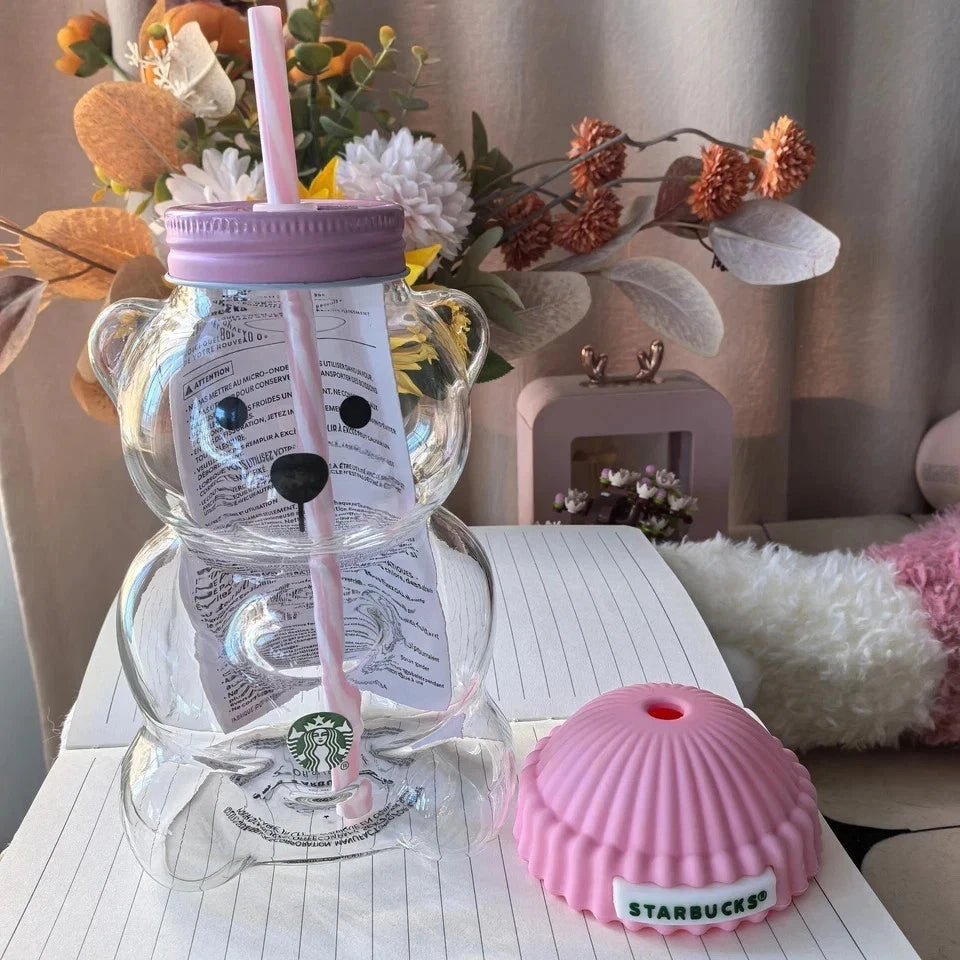 2026 New Starbucks Bearista Pink Bear
