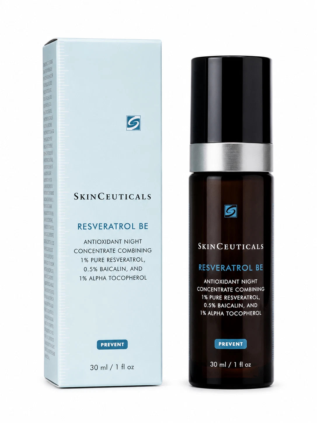 SkinCeuticals Resveratrol BE Night Serum 1oz 30ml NIB Sealed Authentic Fast Ship