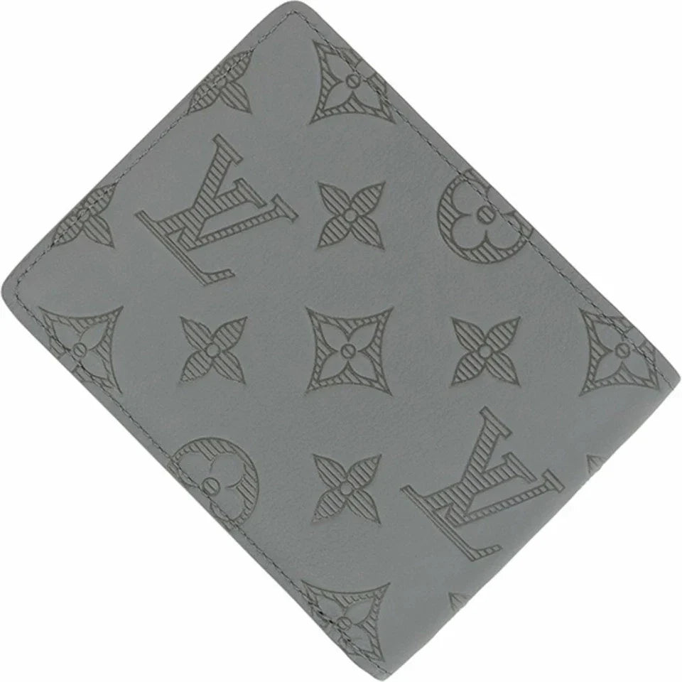 Louis Vuitton Portefeuille Multiple Monogram Shadow Anthracite Gray bifold walle