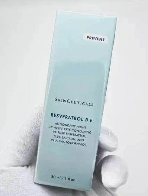 SkinCeuticals Resveratrol BE Night Serum 1oz 30ml NIB Sealed Authentic Fast Ship