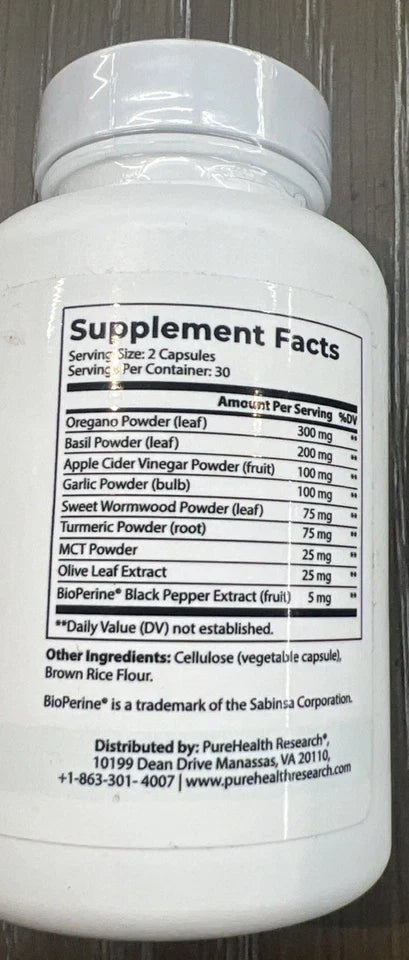 FUNGUS CLEAR Premium Health Toenail Treatment 60 Capsules
