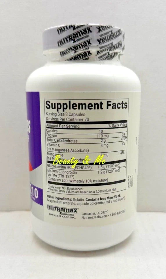 Cosamin DS Joint with Glucosamine & Chondroitin for Joint Health 210 Capsule