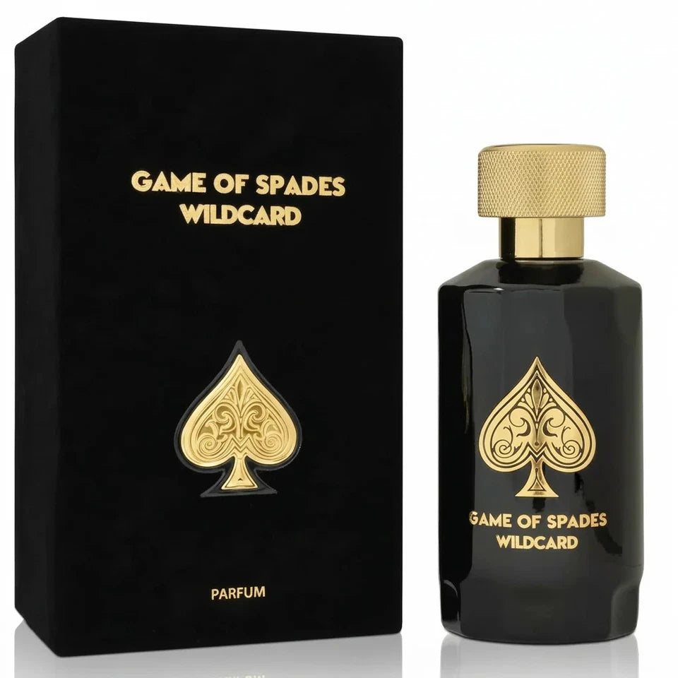 Jo Milano Game of Spades Wildcard 3.4 oz Eau de Parfum Spray Men Vanilla NEW