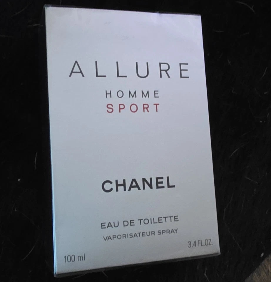 CHANEL Allure Homme Sport Eau de Toilette Spray, Regular Size 3.4 fl oz