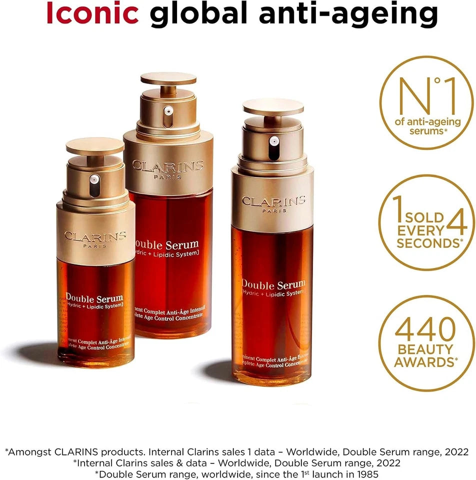 Clarins Double Serum Complete Age Control Concentrate 50ml New Authentic
