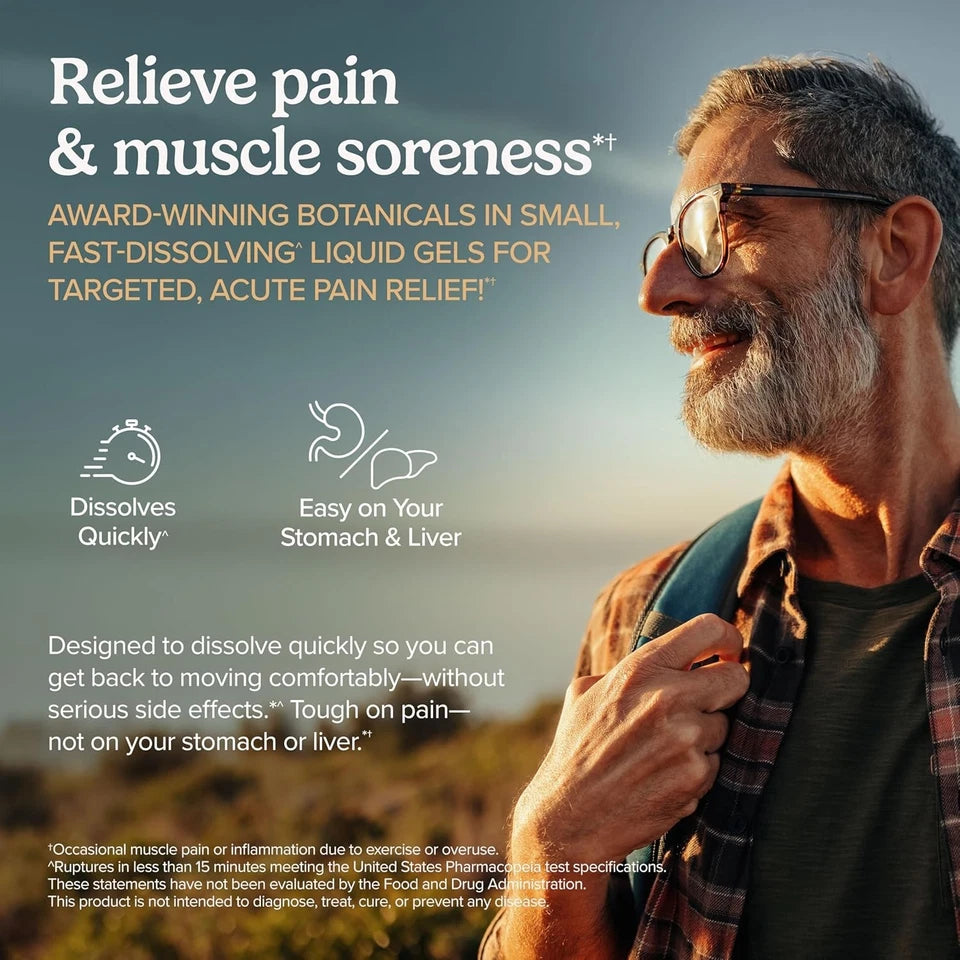 Terry Naturally CuraMed Acute Pain Relief BCM-95 Curcumin 120 Softgels